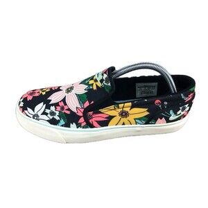 Nike Toki Sneakers Shoes Women’s Sz 10.5 Low Top Slip On Multicolor Floral Aloha